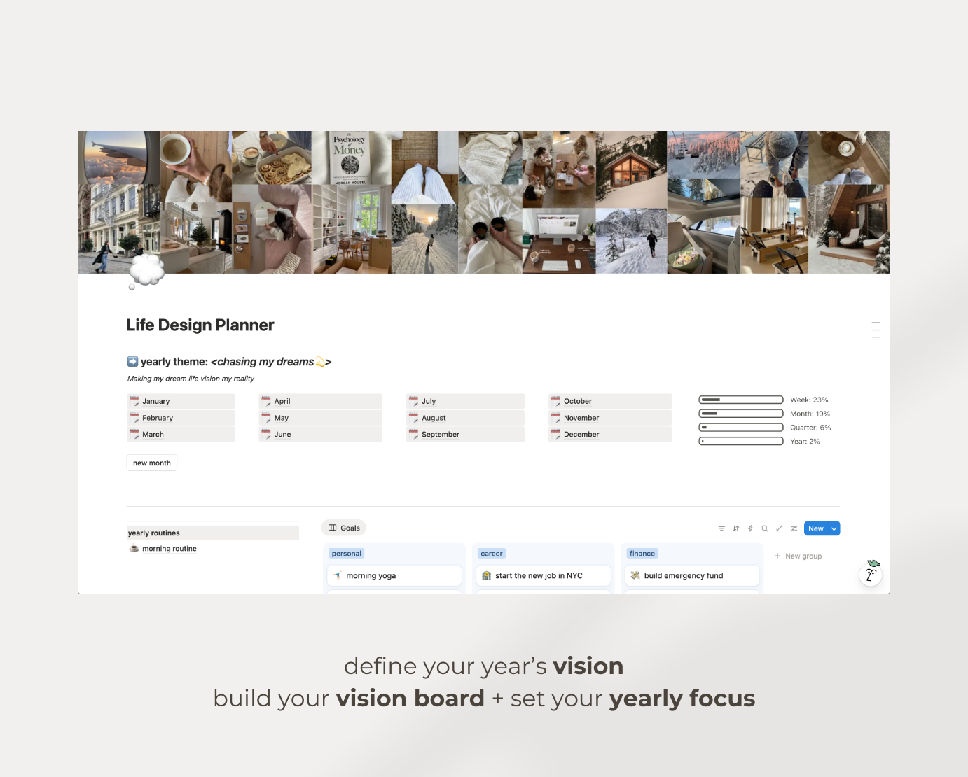The Life Design Planner preview